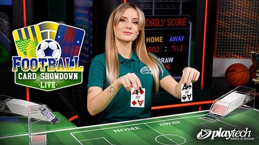 Casino Live Casinos Football Card Showdown Live