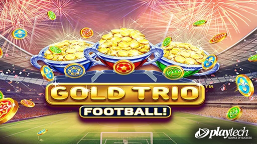 Casino Slots Gold Trio Football