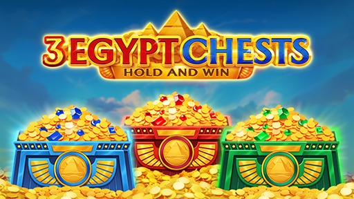 Play online casino 3 Egypt Chests