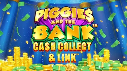 Casino Slots Piggies and the Bank Cash Collect and Link