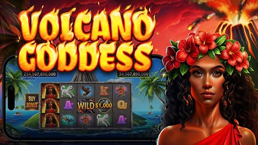 Casino Slots Volcano Goddess
