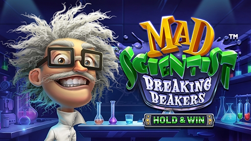 Play online Casino Mad Scientist Breaking Beakers Hold & Win