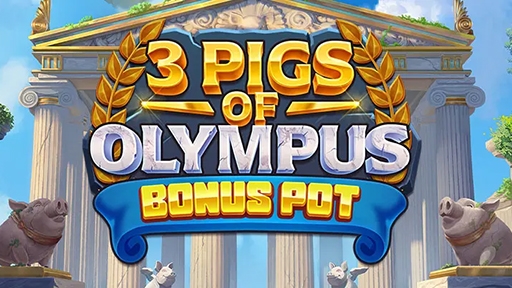 Play online Casino 3 Pigs of Olympus Bonus Pot