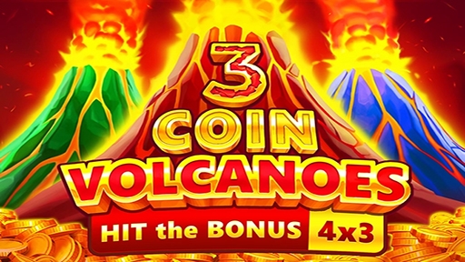 Play online Casino 3 Super Coin Volcanoes