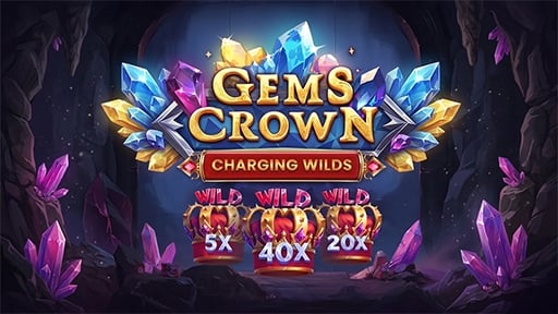 Play online Casino Gems Crown Charging Wilds