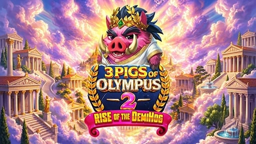 Casino Slots 3 Pigs of Olympus 2 Rise of the Demi Hog